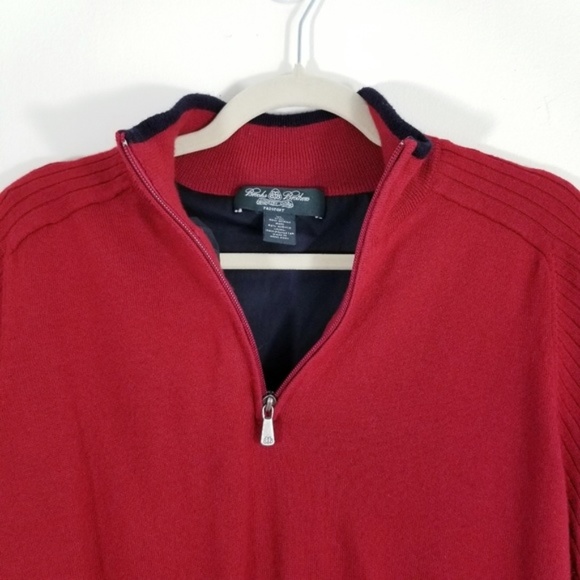 Brooks Brothers Mens Red Merino Wool Jacket - Picture 2 of 8